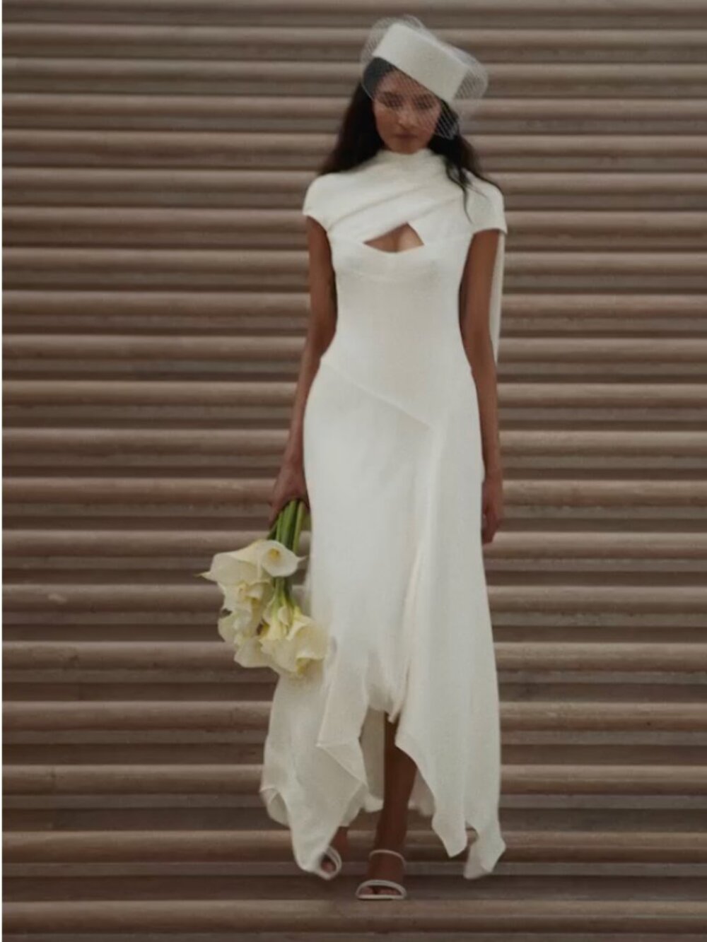 Cecily Dress | Cult Gaia | Size 4 | Off White